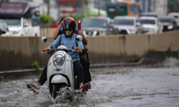 بانكوك تشهد اسبوع مليء بالأمطار الغزيره