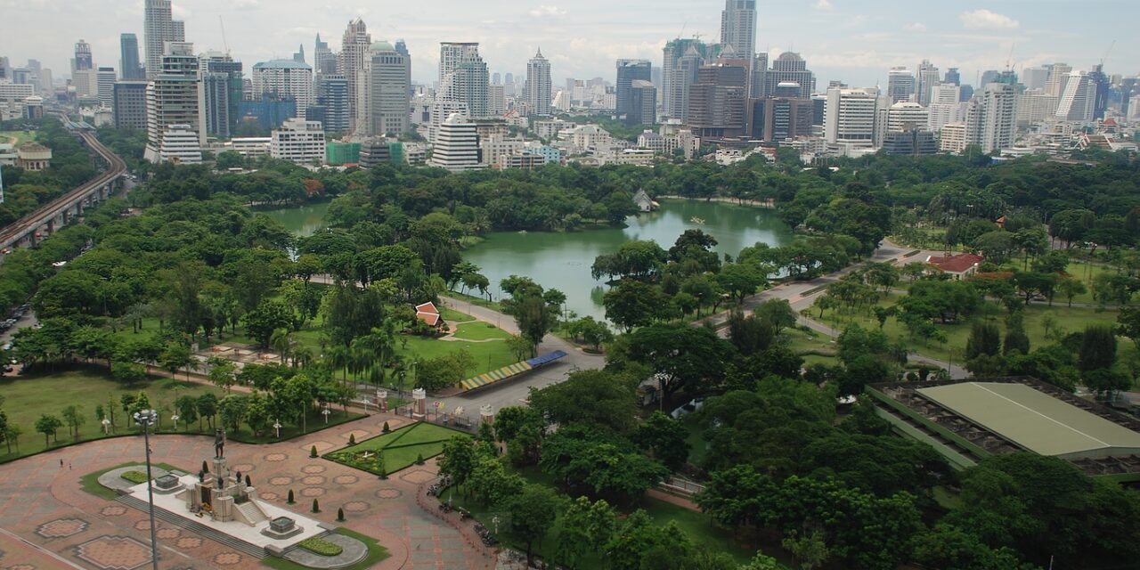 افتتاح ممشى يربط ثلاث حدائق في بانكوك