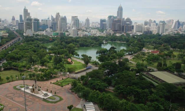 افتتاح ممشى يربط ثلاث حدائق في بانكوك