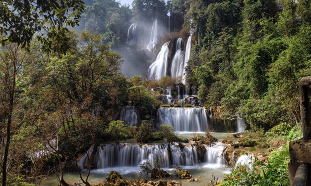 شلالات تي لو سو تفتح مجددا