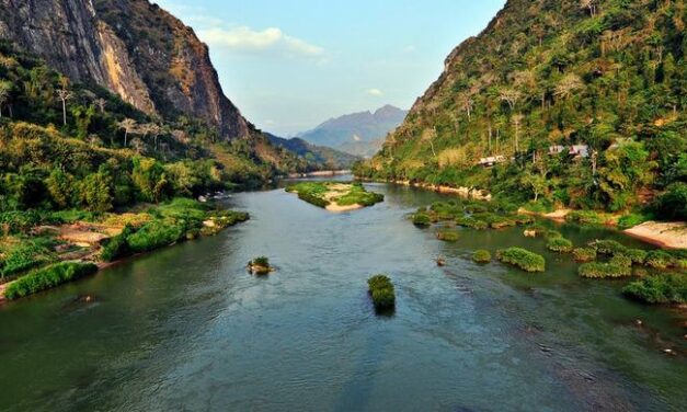 نهر ميكونج يشهد تقدمًا مستمرًا رغم التحديات القوية