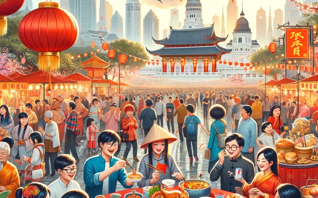 اقبال السياح الصينيين لتايلند لاحتفال براس السنه الصينيه